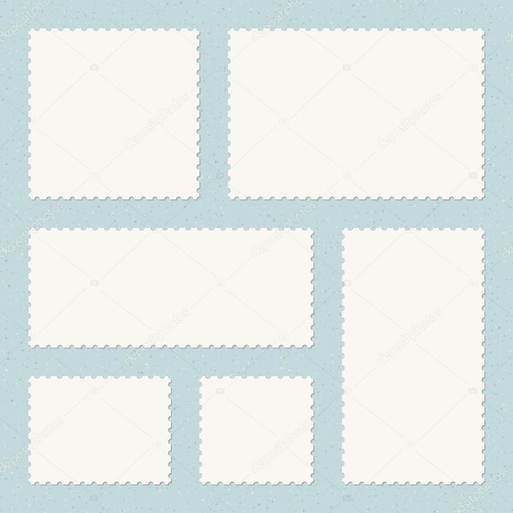 Postage Stamps Templates