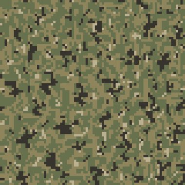 Military Camouflage Textile Pattern