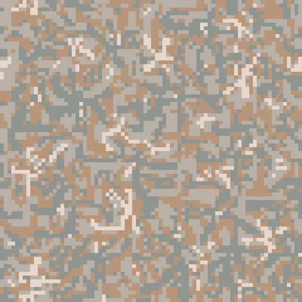 Military Camouflage Textile Pattern — Stok Vektör