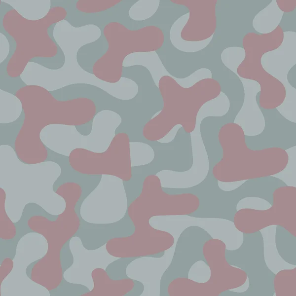 Military Camouflage Textile Pattern — Stock vektor