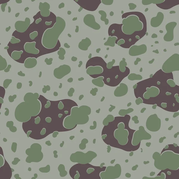 Patrón textil de camuflaje militar — Vector de stock