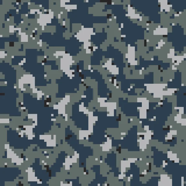 Camuflaj militar model textil — Vector de stoc