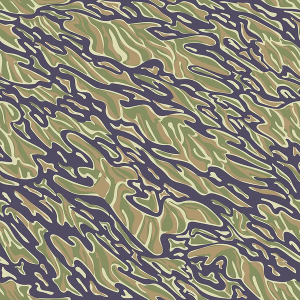 Padrão têxtil de camuflagem militar —  Vetores de Stock