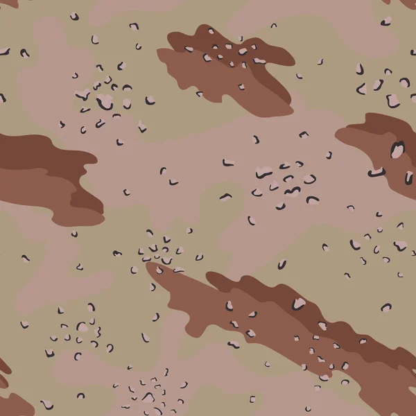 Military Camouflage Textile Pattern — Stock vektor