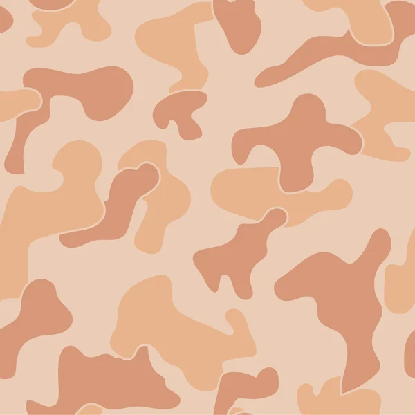 Military Camouflage Textile Pattern — Stock Vector