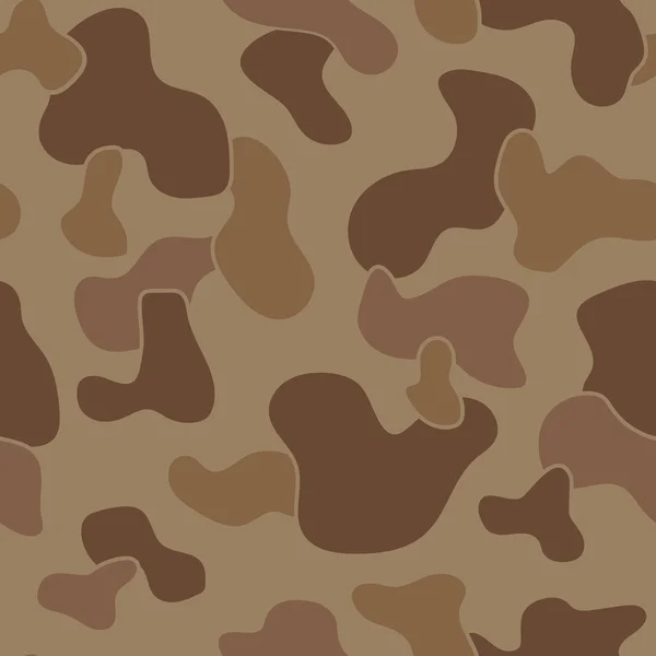 Patrón textil de camuflaje militar — Vector de stock
