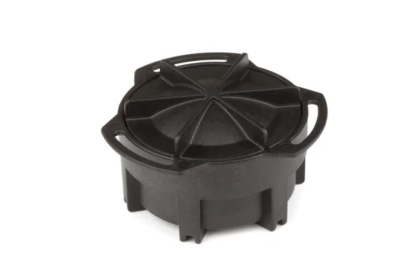 Radon gaz dedektörü izole beyaz 