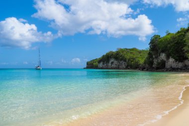 Anse Canot beach at Marie Galante, Guadeloupe