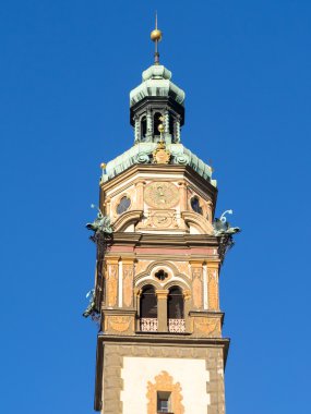 Hall in Tirol, İsa'nın kalp kilise kule çan