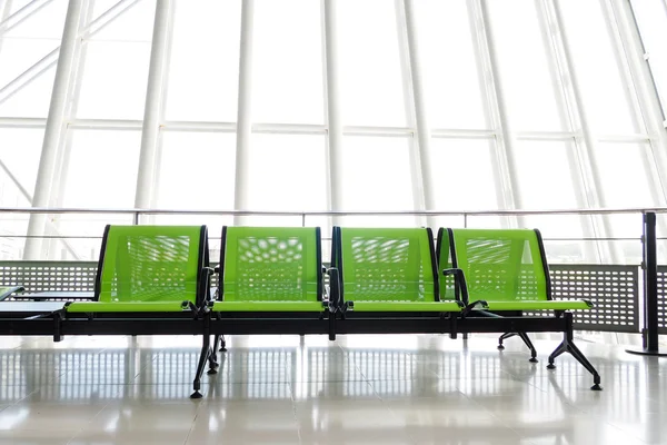 Airport lounge väntrummet sittplatser — Stockfoto