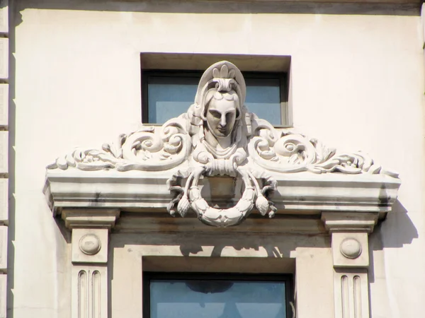 Detail of the National Theatre, Belgrade, Serbia — Stock Photo, Image