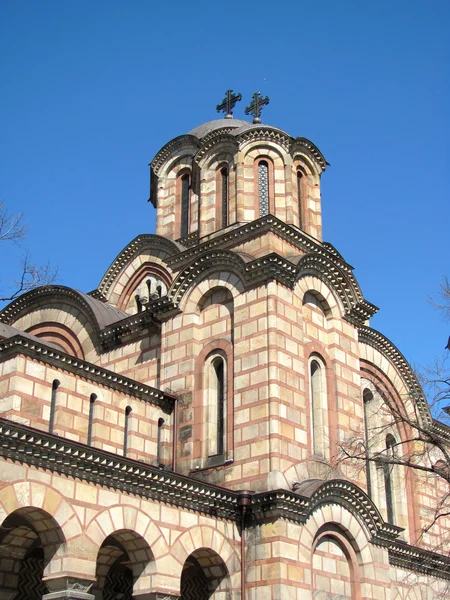 베오그라드, 세르비아의 중앙에 정교회 성 마르코 — 스톡 사진