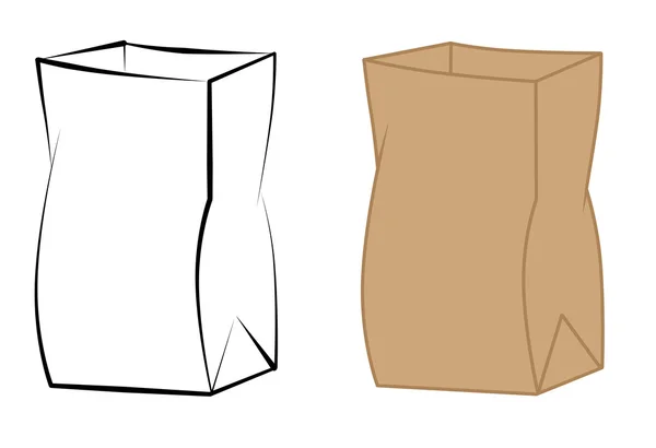 Papierowa torba — Zdjęcie stockowe