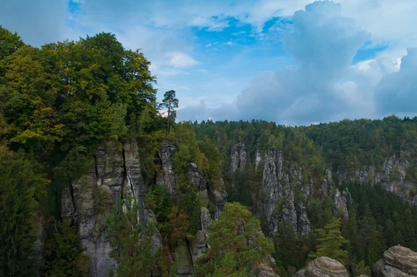 Saxony Switzerland view, Germany. — Stock Photo, Image