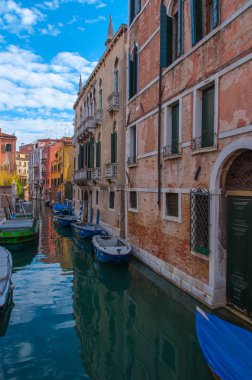 Güneşli gün Venedik, İtalya.