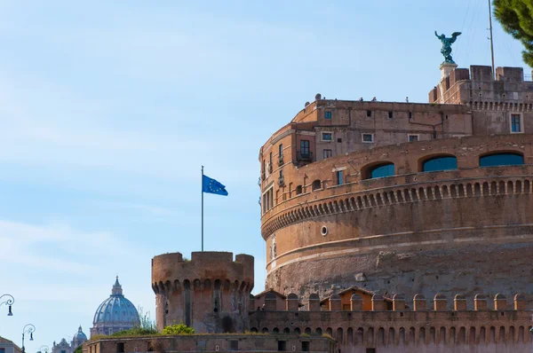 Castel Sant Angelo in Rome, Italy. — Stock Photo, Image