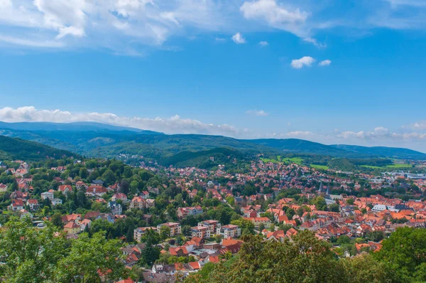 Pohled shora od Castle, Německo. — Stock fotografie