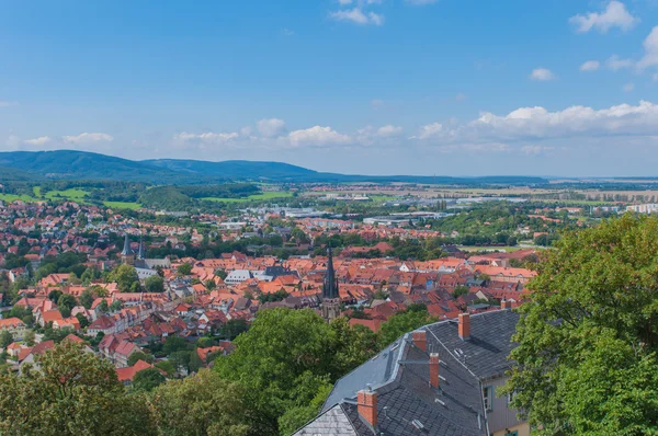 Pohled shora od Castle, Německo. — Stock fotografie