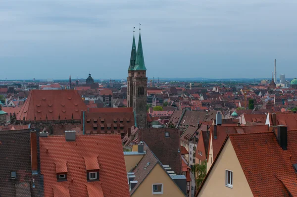 Vista de la ciudad de Nuremberg — Foto de Stock