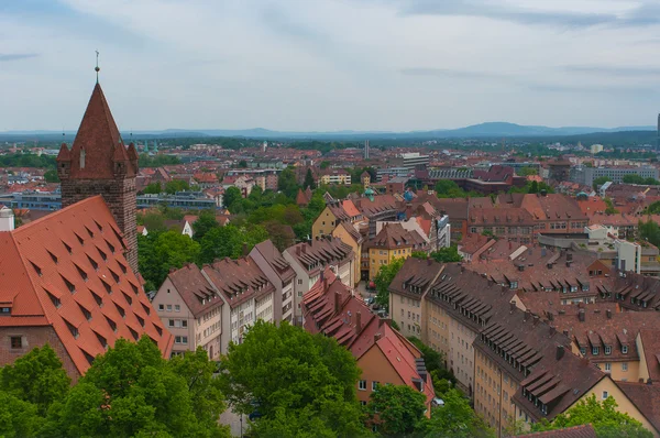 Střechy, Norimberk. — Stock fotografie