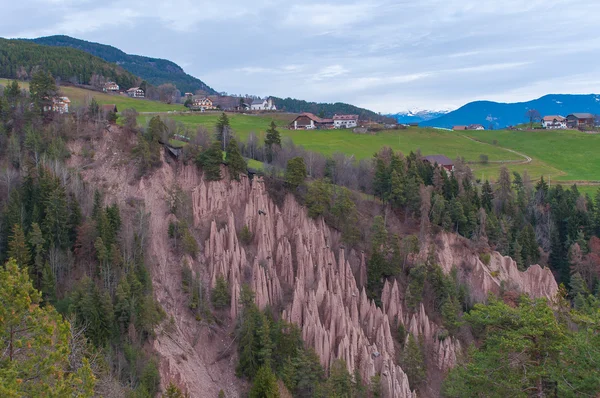 Ritten Earth Pyramids, Italy.