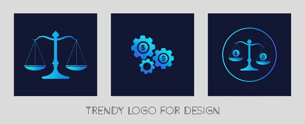 Tasarım için Vektör Bitcoin Logosu