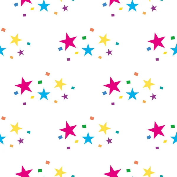 Dekorasyon için vektör yıldız deseni