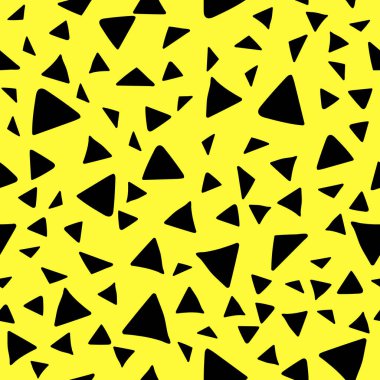 Dekorasyon için üçgenlerin vektör deseni