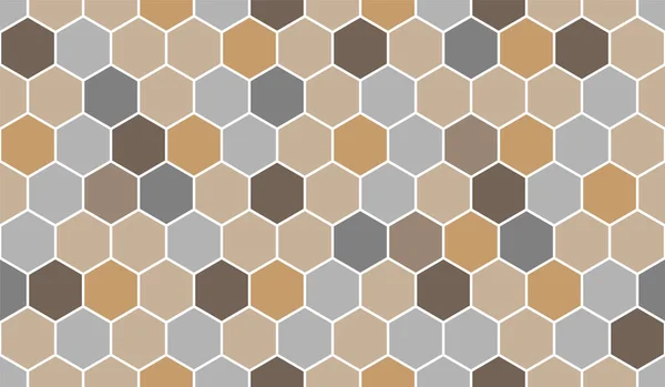 Tasarım tekstil ve arkaplanları için bal peteği vektör deseni