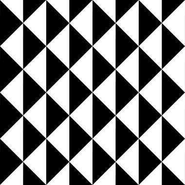 Dekorasyon için üçgenlerin vektör deseni