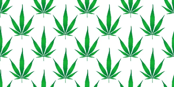 Kenevir yaprağının vektör görüntüsü. Esrar yaprağı deseni
