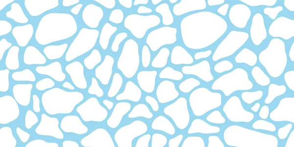 海面上浮冰的矢量模式 免版税图库矢量图片