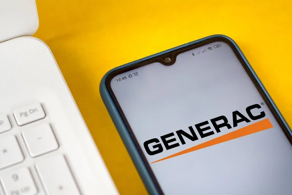 November 2020 Brasil Dalam Gambar Foto Ini Logo Generac Holdings — Stok Foto