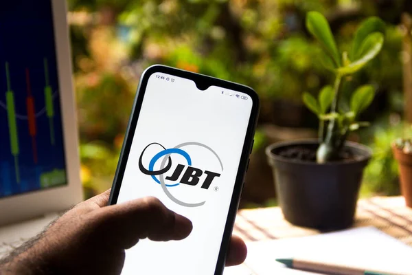 November 2020 Brasil Dalam Gambar Foto Ini Logo Jbt Corporation — Stok Foto