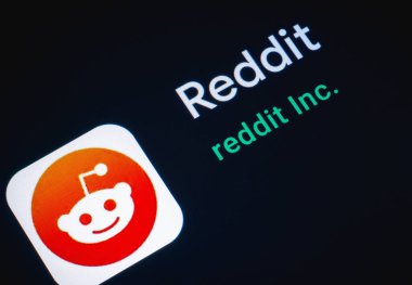 1 Şubat 2021, Brezilya. Bu resimde Reddit logosu akıllı telefon ekranında görüntülendi