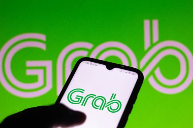 14 Nisan 2021, Brezilya. Bu resimde Hold Holding logosu akıllı telefon ekranında görüntülendi