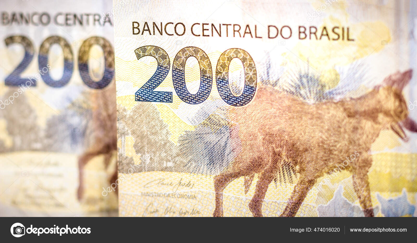 200雷亚尔钞票的细节真正的货币是巴西的货币央行出台了创造数字货币的指导方针该货币将成为该国雷亚尔的延伸——