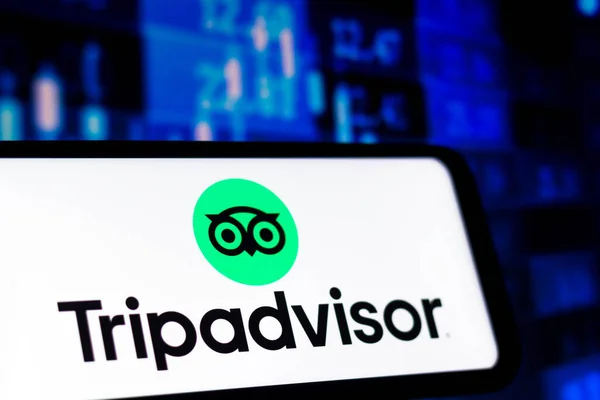 Agustus 2021 Brasil Dalam Gambar Foto Ini Logo Tripadvisor Terlihat — Stok Foto