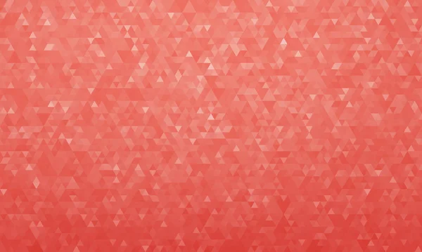 Latar belakang geometris abstrak, pola segitiga berwarna merah - Stok Vektor