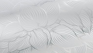 Lüks sanat deco gümüşü, el çizimi sanat eserleri bırakıyor.