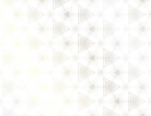 Modèle texturé abstrait blanc et argent avec effet kaléidoscope — Image vectorielle