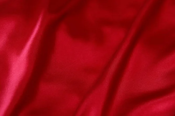 Όμορφο Κόκκινο Ύφασμα Αφαίρεσης — Φωτογραφία Αρχείου