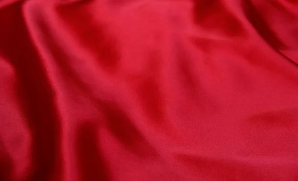 Beautiful Red Fabric Abstraction — Stock Photo, Image