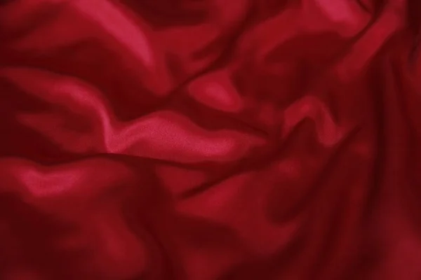 Beautiful Red Fabric Abstraction — Stock Photo, Image