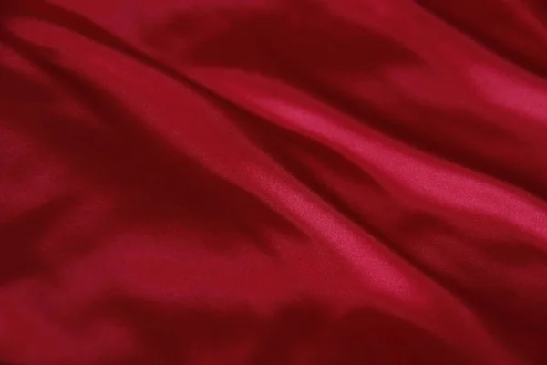 Güzel Kırmızı Kumaş Soyutlaması — Stok fotoğraf