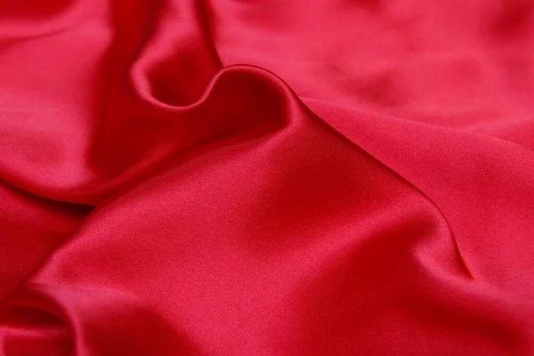 Красива Червона Тканина Абстракція — стокове фото