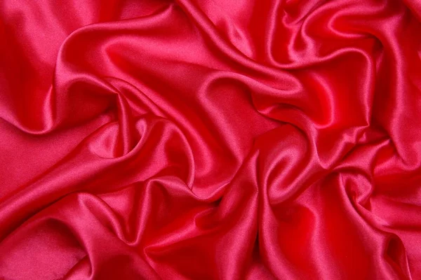 Hermosa Abstracción Tela Roja — Foto de Stock