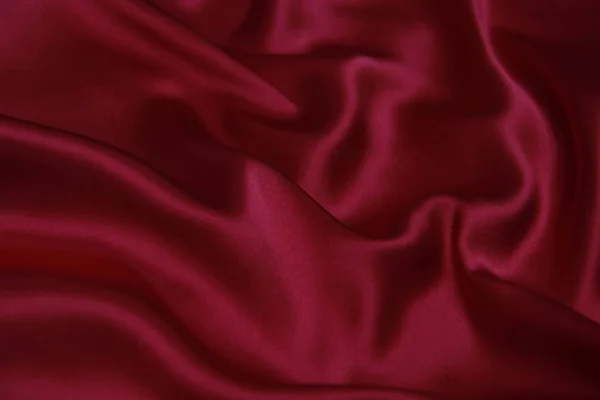 美しい赤い布の抽象化 — ストック写真
