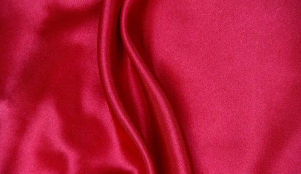Beautiful Red Fabric Abstraction — Stock Photo, Image