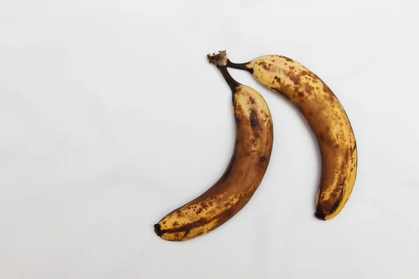 Die Bananenschale Hat Sich Verdunkelt Stockfoto